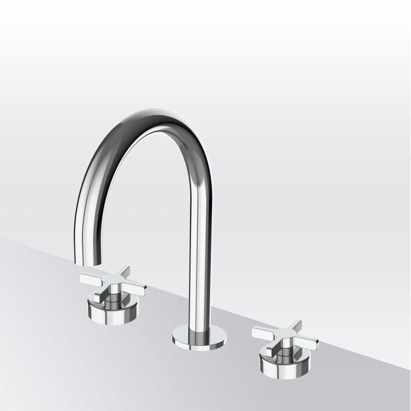 Lavabo bimando Isola AXIS