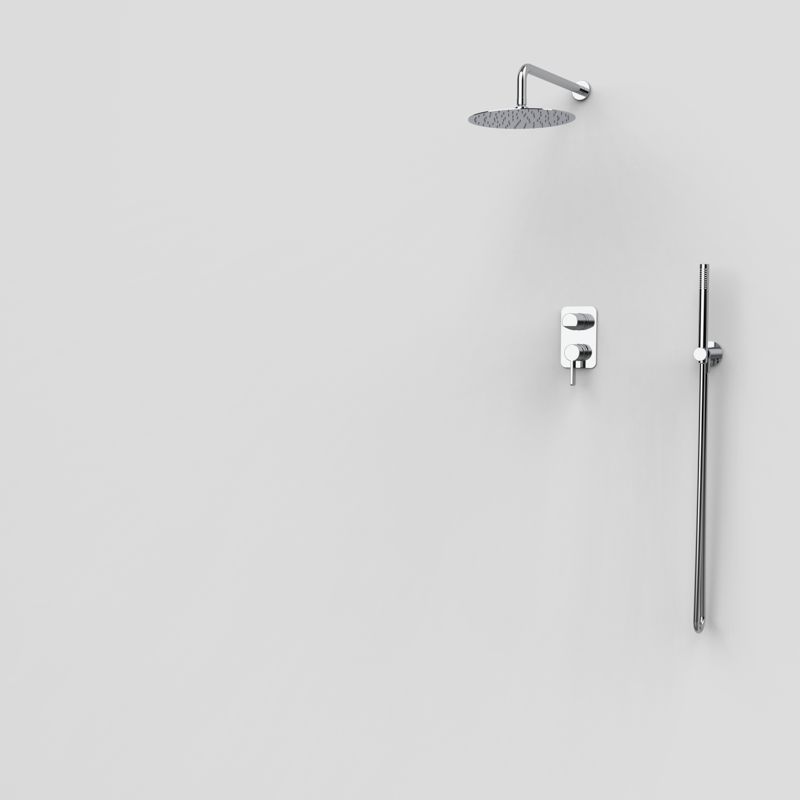 Set de ducha monomando 2 salidas AXIS