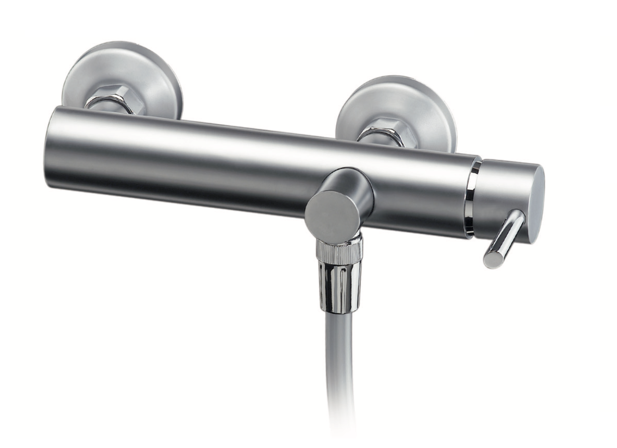 Shower mixer with Izas shower equipment