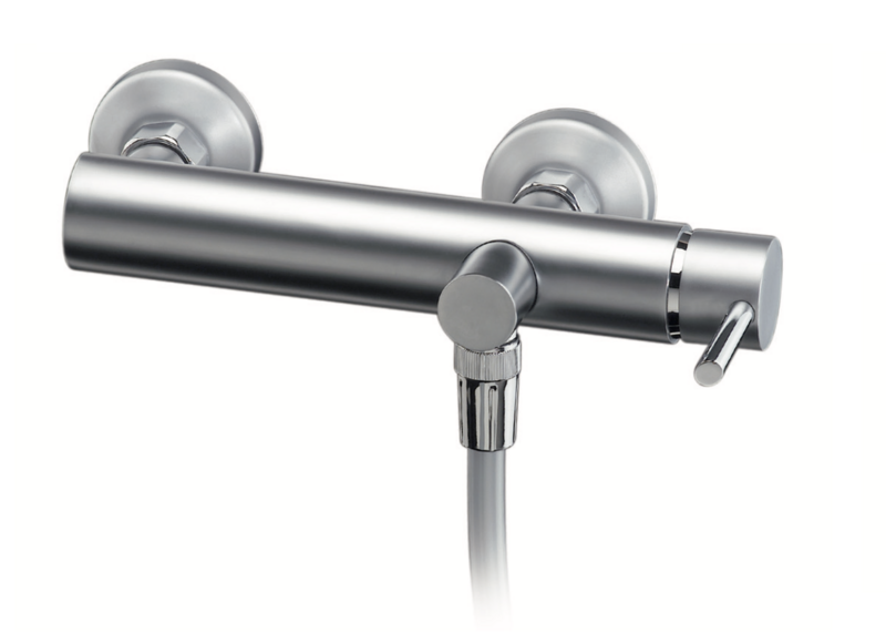 Shower mixer with Izas shower equipment