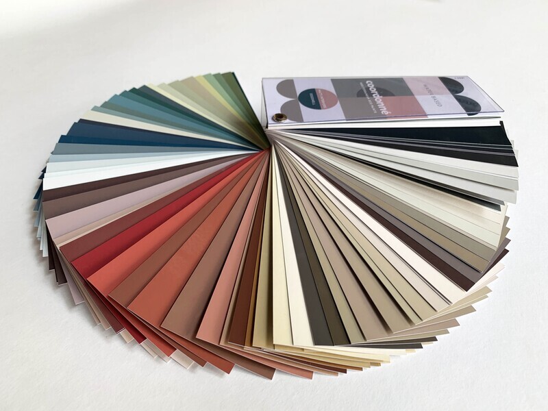 Coordonné paint color chart