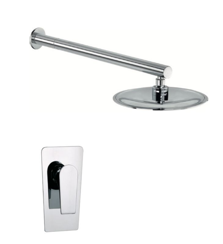 Shower mixer with Athenea shower equipment