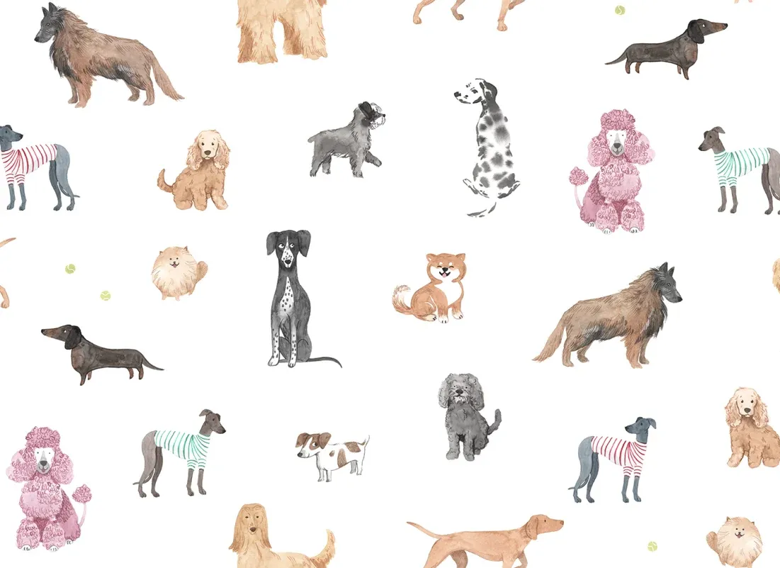 Taiga and Friends, White