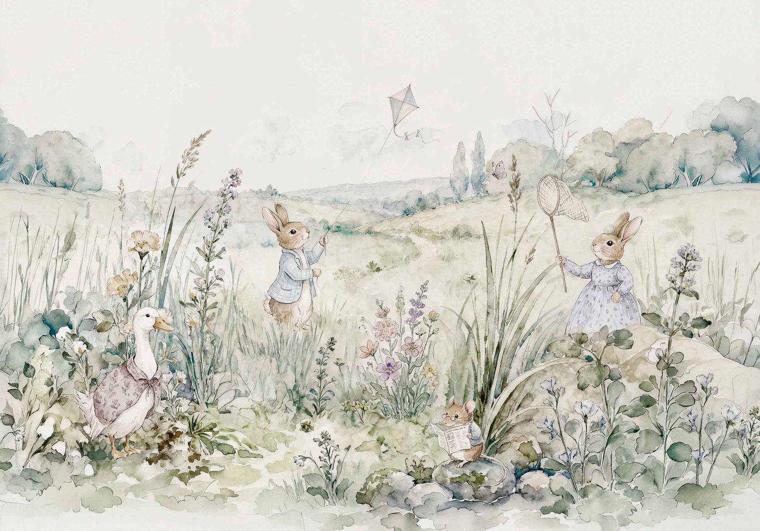 Bunnies Indigo