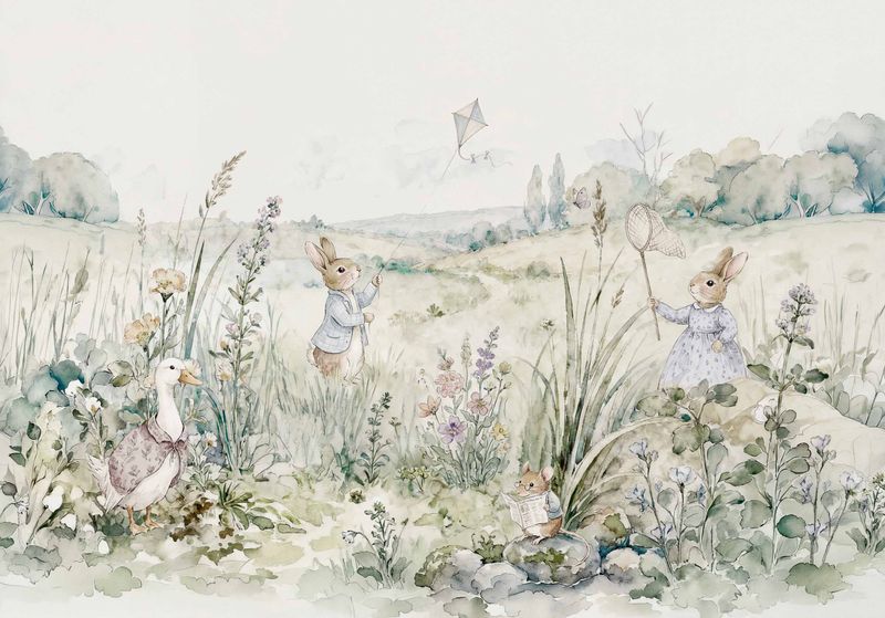 Bunnies Indigo