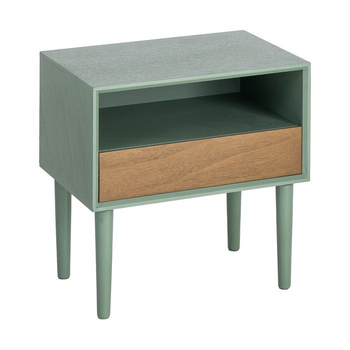 MESITA VERDE DM DORMITORIO 50x35x50cm