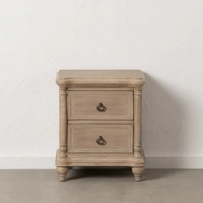 MESITA NATURAL MADERA 48x38x56cm