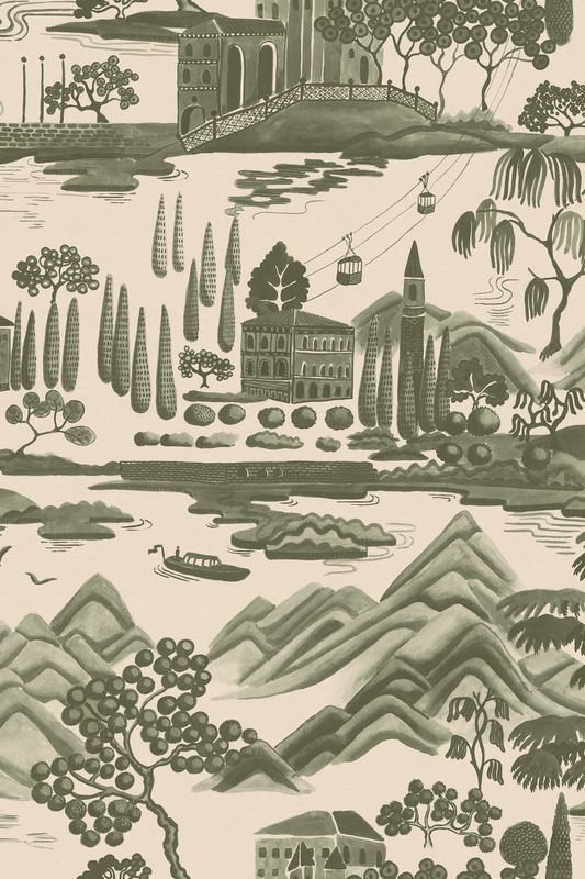 Lake Como Forest Green
