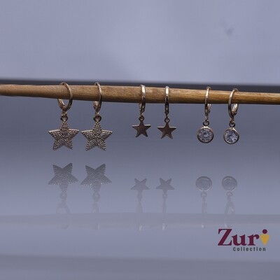 3 Pair Earing Set
