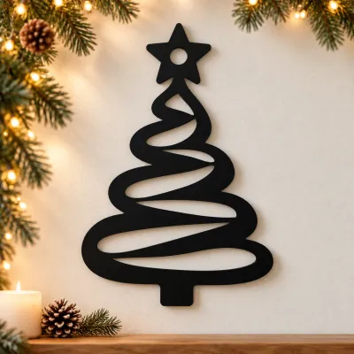 Weihnachtsbaum aus Acrylglas – Spiralenbaum mit Stern Weihnachtsbaum aus Acrylglas – Spiralenbaum mit Stern