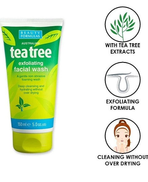 Tea tree facial scrub
