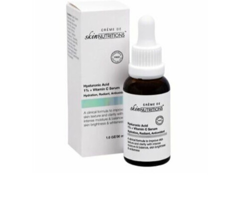 Skin nutrition hyaluronic acid vitamin c serum