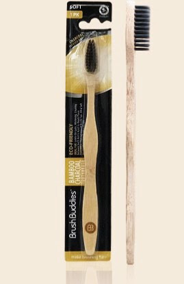 Charcoal infused toothbrush