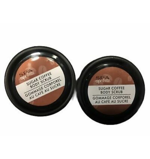 Sugar coffee body scrub