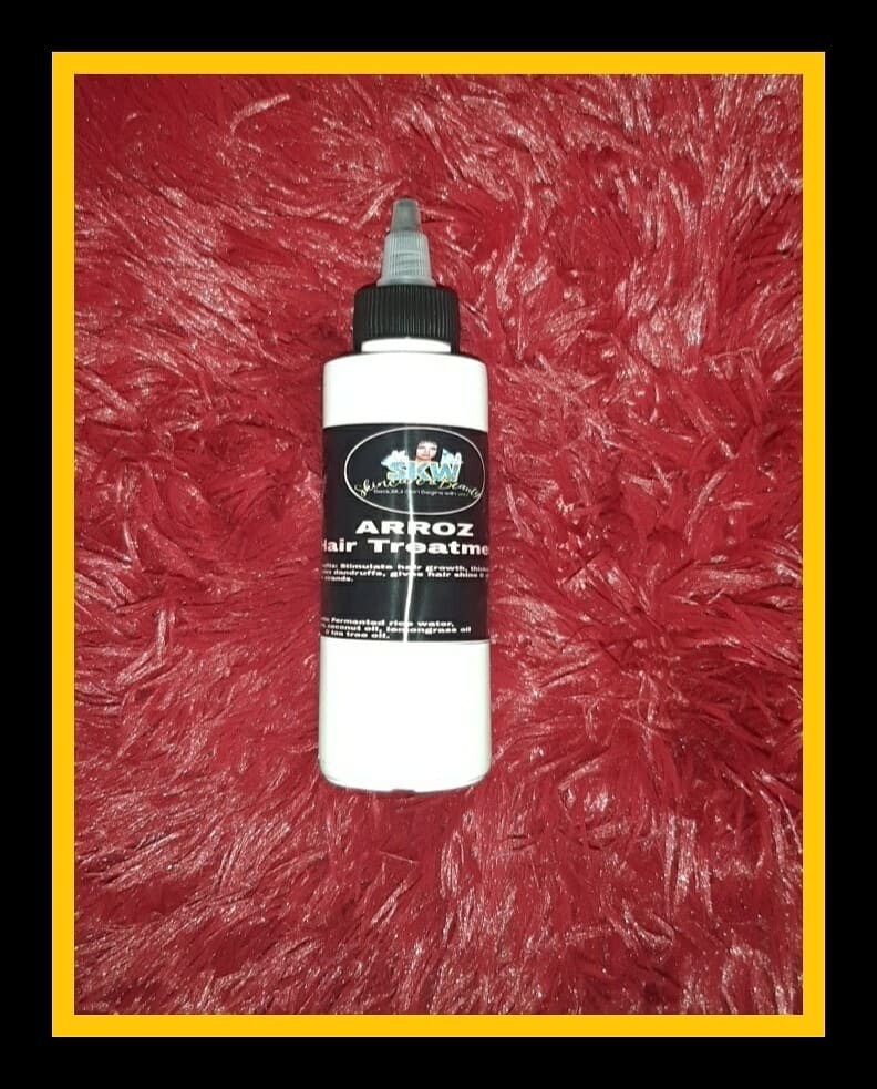 Arroz hair treatment ( rice water hair treatment)