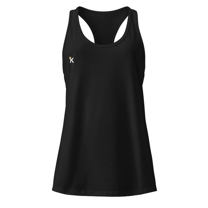 Women’s fitted racerback tank top