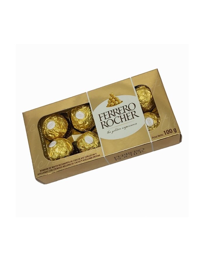 Caja de Ferrero Rocher 8 unidades