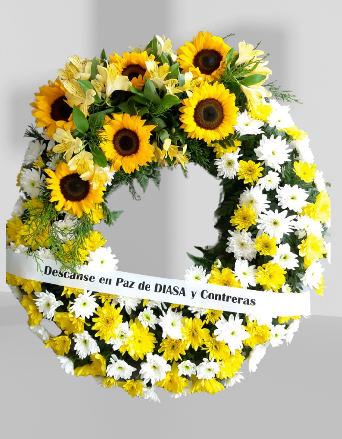 Corona Deluxe Girasoles