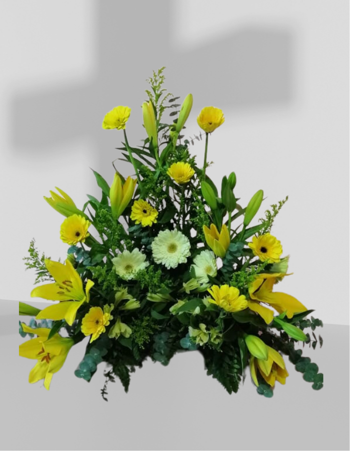 Jardín para urna