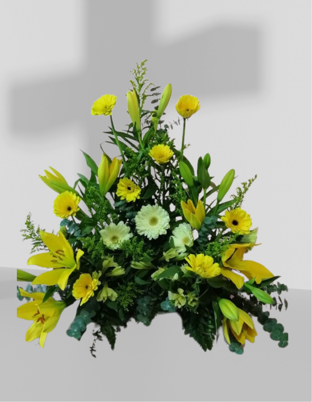 Jardín para urna