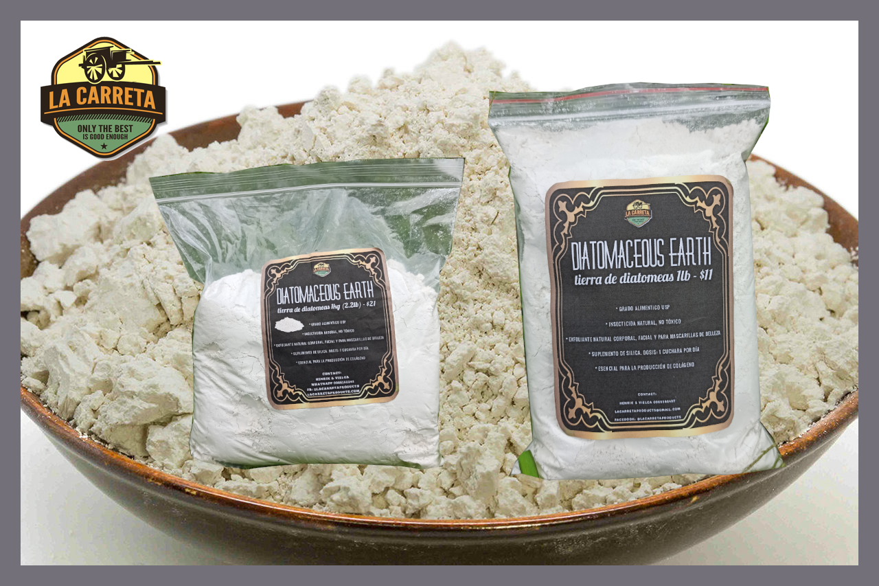 Diatomaceous Earth – Detox &amp; Beauty | Tierra de Diatomeas USP Food Grade