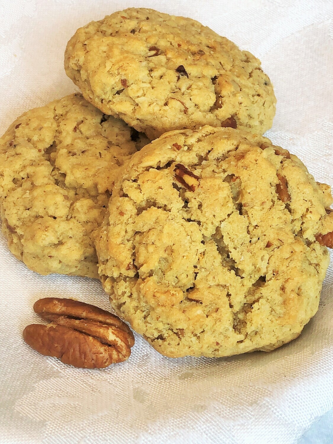 Oatmeal Coconut Pecan Cookies