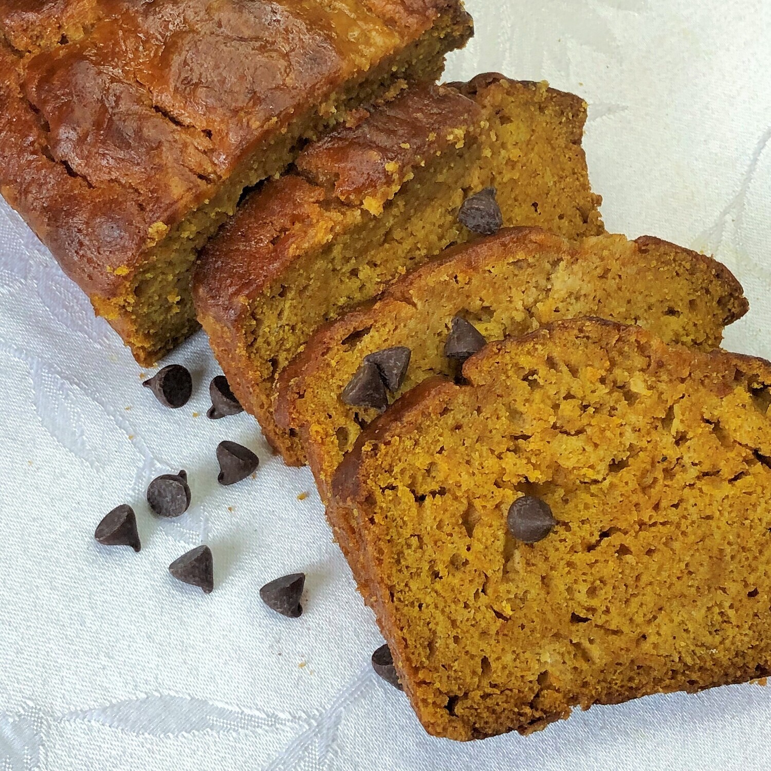 Pumpkin Bread With Chocolate Chips