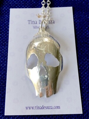 Pendant: Hand Cut Skull (2)