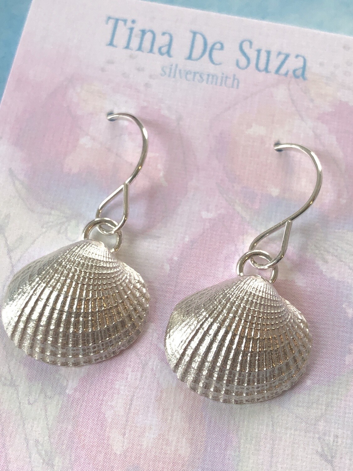 Cockle Shell Earrings (origin: Tinopai, NZ)