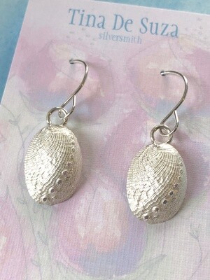 Paua Shell Earrings (origin: South Island, NZ)
