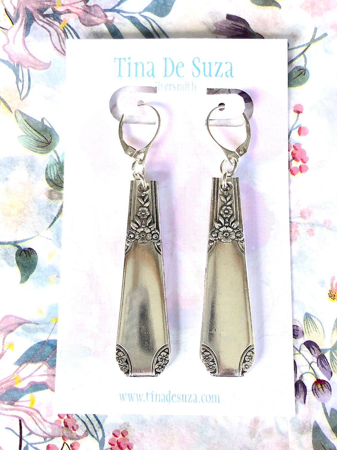 Vintage Cutlery Earrings - Rio, 1939