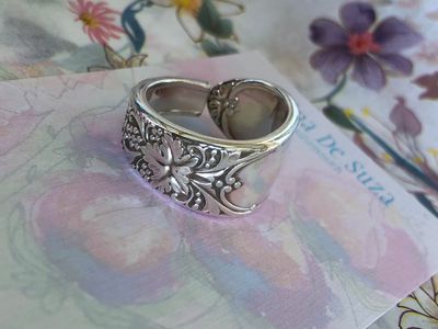 Spoon ring 18: Size Q