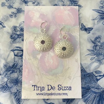 1/2 Kina Earrings (origin: Whangarei Heads, NZ)