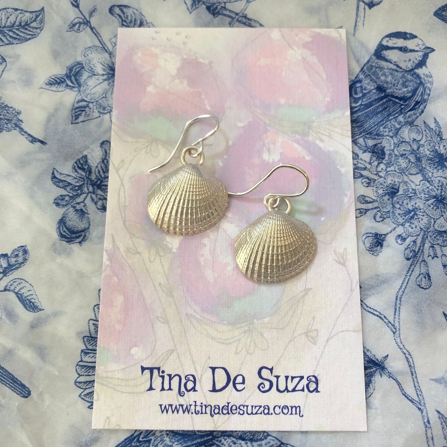 Cockle Shell Earrings (origin: Tinopai, NZ)