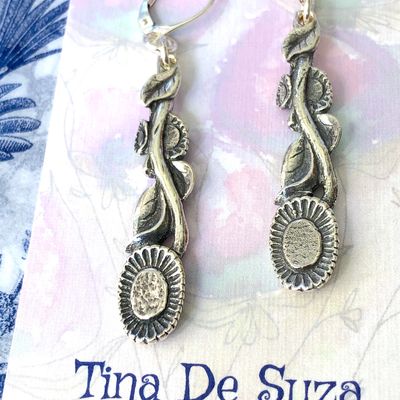 Vintage Cutlery Earrings - Rodd Florals