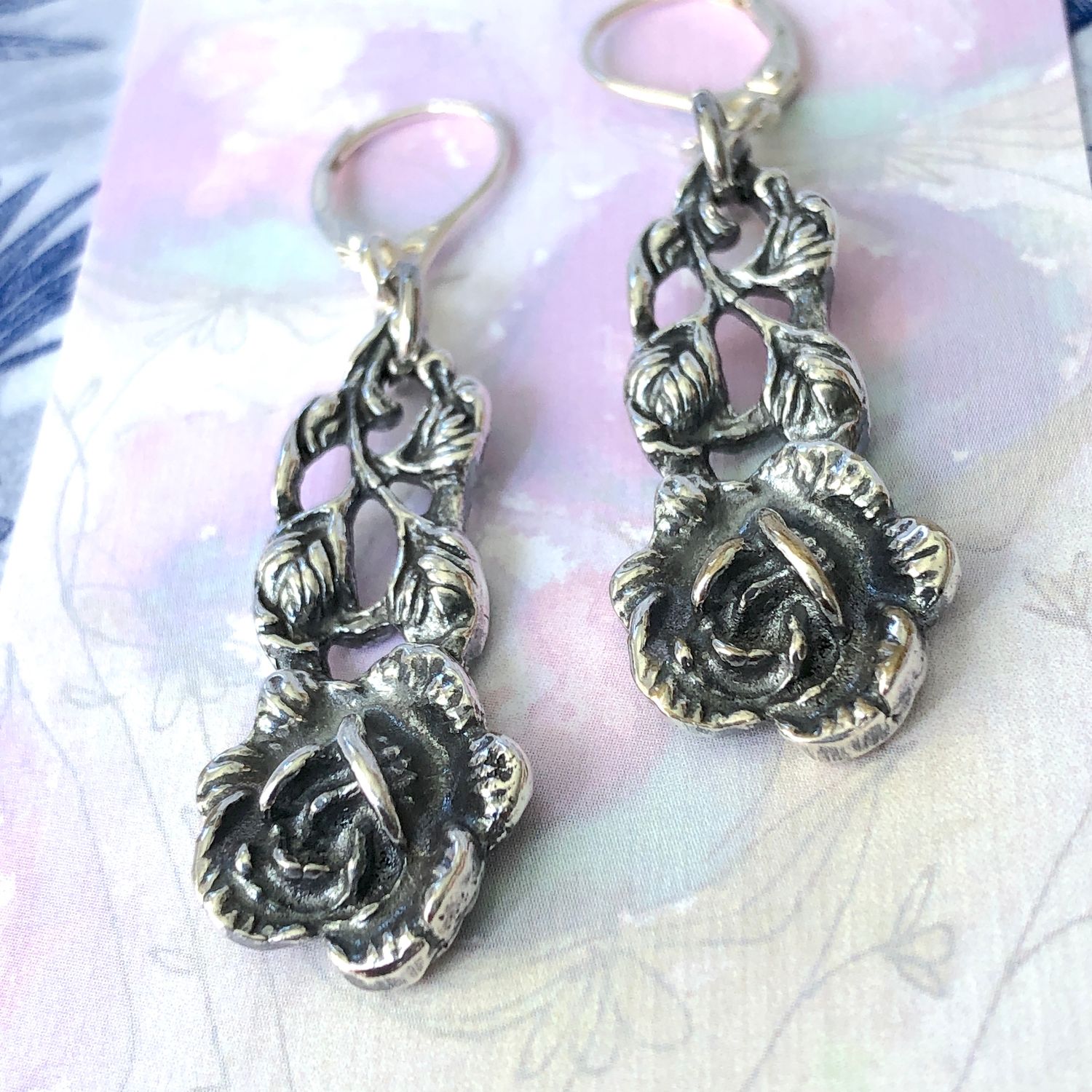 Vintage Cutlery Earrings - Rodd Florals
