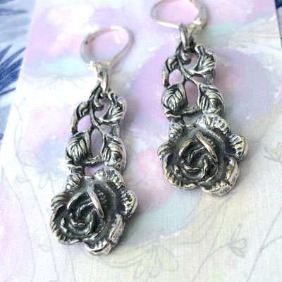 Vintage Cutlery Earrings - Rodd Florals