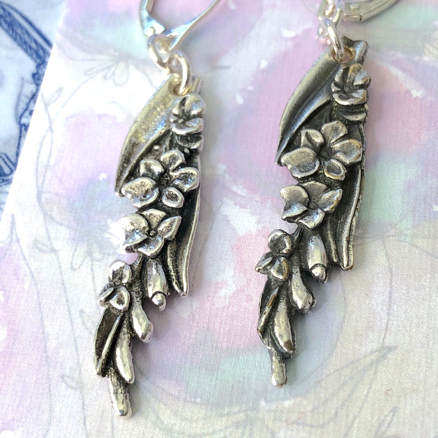 Vintage Cutlery Earrings - Rodd Florals