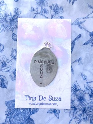 Sterling Tag - WHANAU / AROHA &lt;3 (family and love)