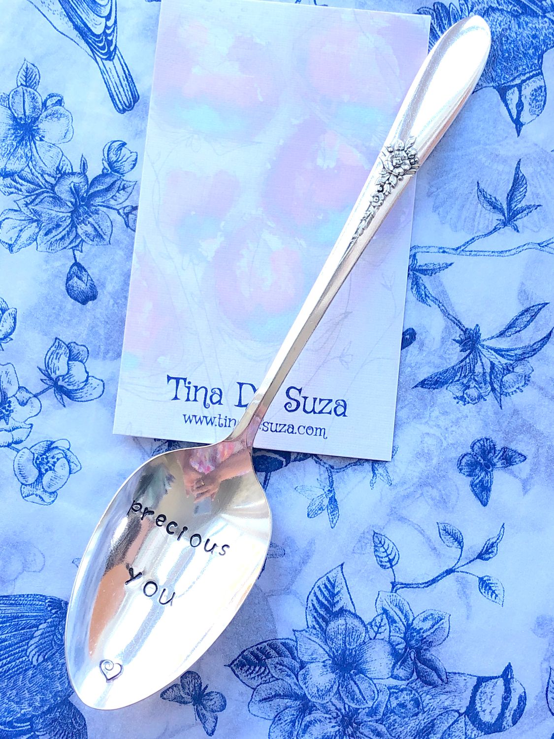 Stamped spoon - precious you