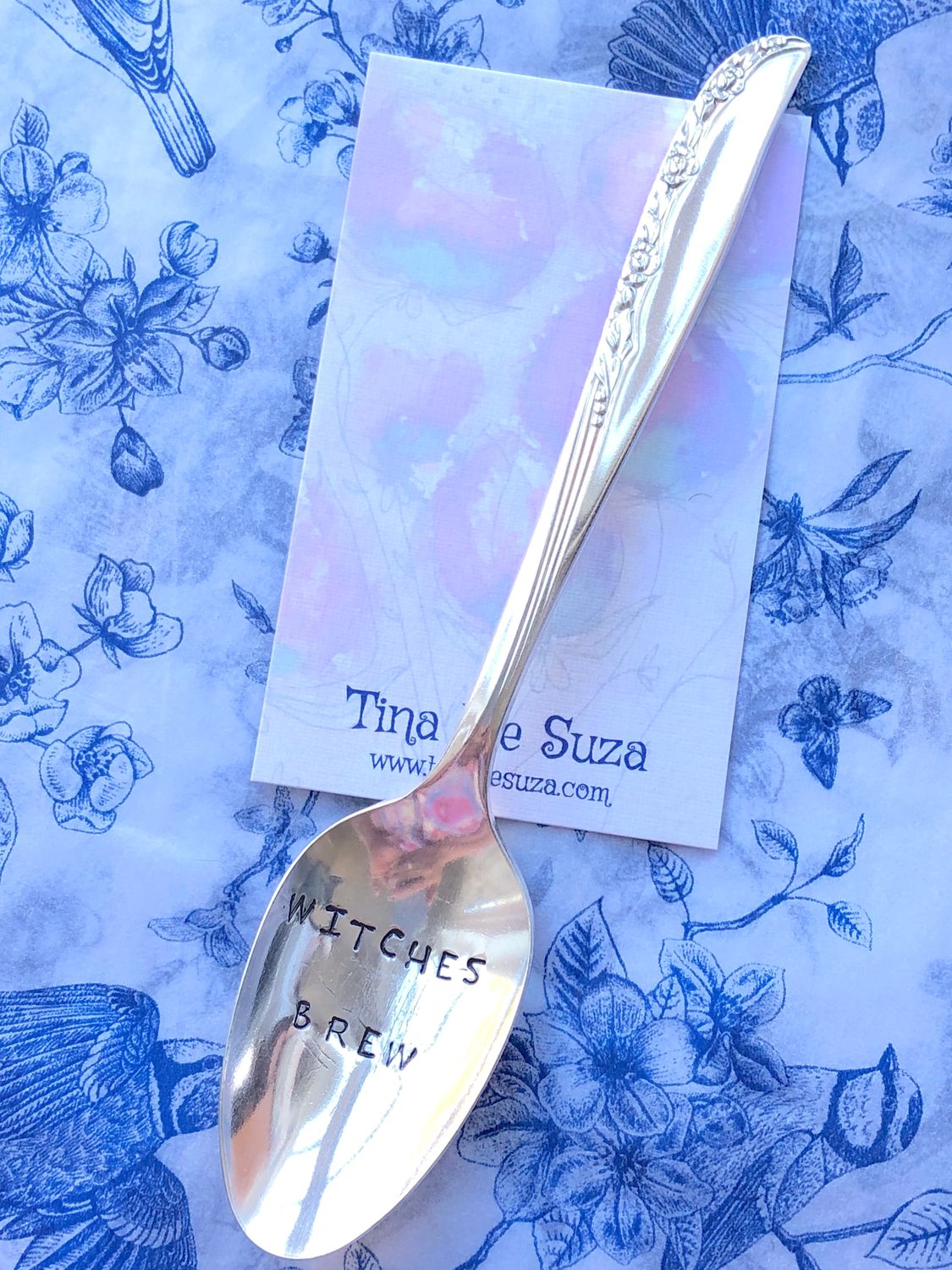 Stamped spoon - witches brew