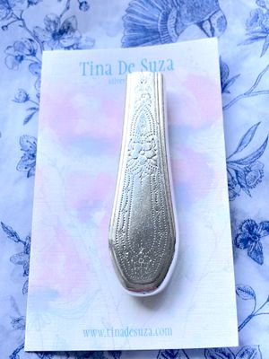 vintage: wearable lapel vase