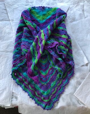 crochet: lacy shawls