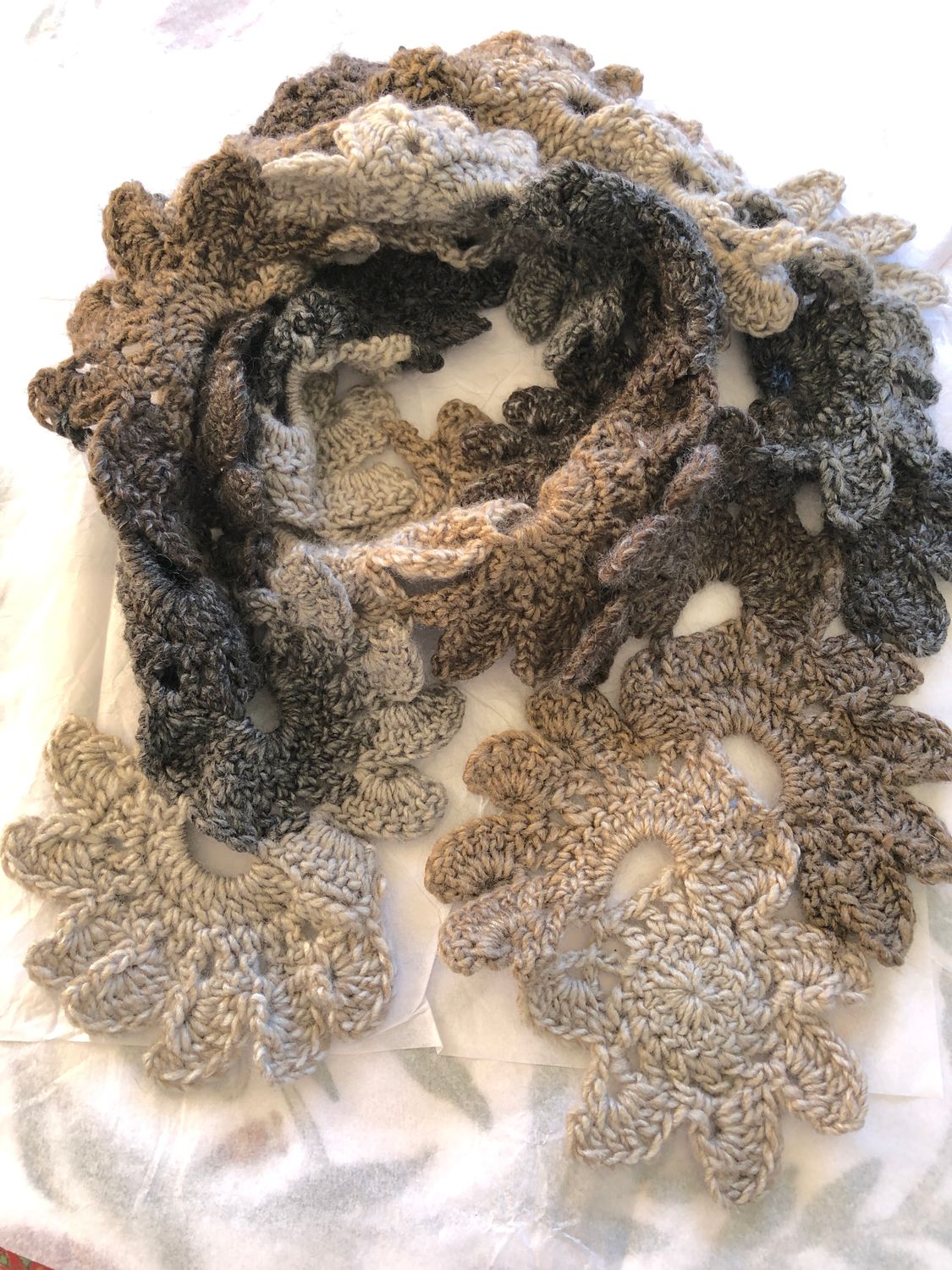 floral lace: country tones