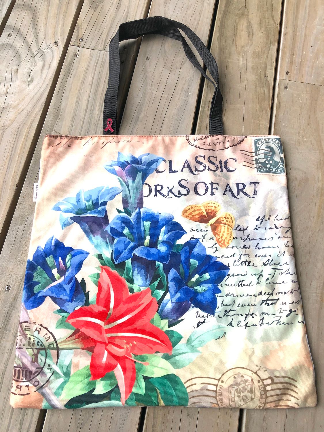 Tote: Bag Classic Lillies
