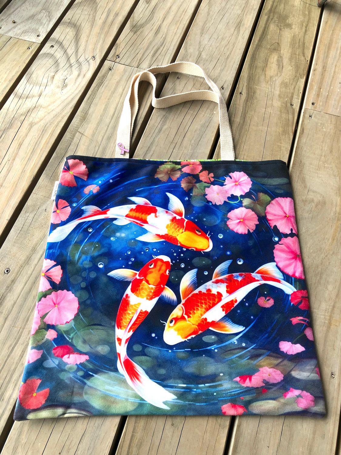 Tote Bag: Goldfish (koi)