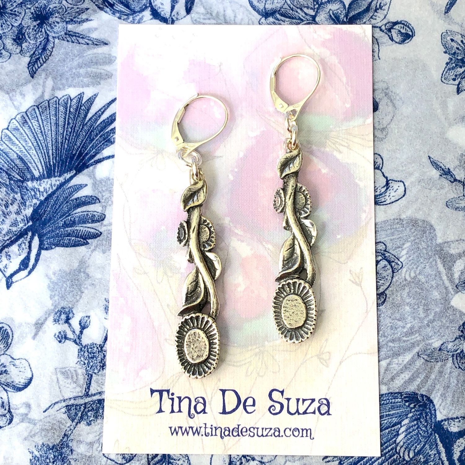 Vintage Cutlery Earrings - Rodd Florals