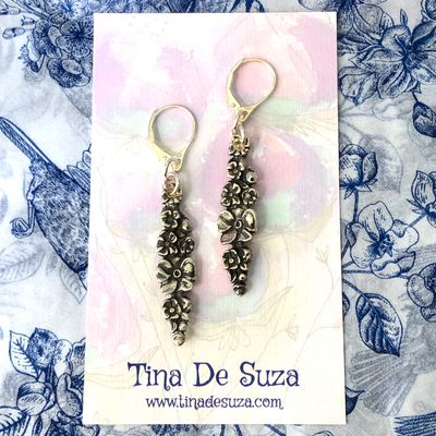 Vintage Cutlery Earrings - Rodd Florals