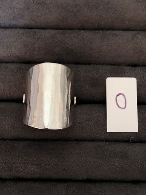 Saddle in Sterling - size O