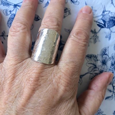 Saddle in Sterling - size U